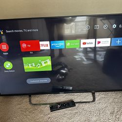49in Sony Bravia 4K Smart TV