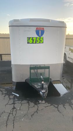 Cargo Work Trailer One Axel 