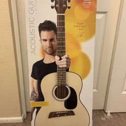 Adam Levine First Act Acoustic Guitar 