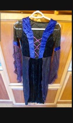 Halloween Costumes Kid Girls Witch Princess Children Used Once Size  Child 7-8 SB1