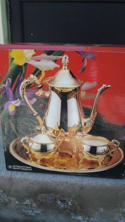 Coffee platter set