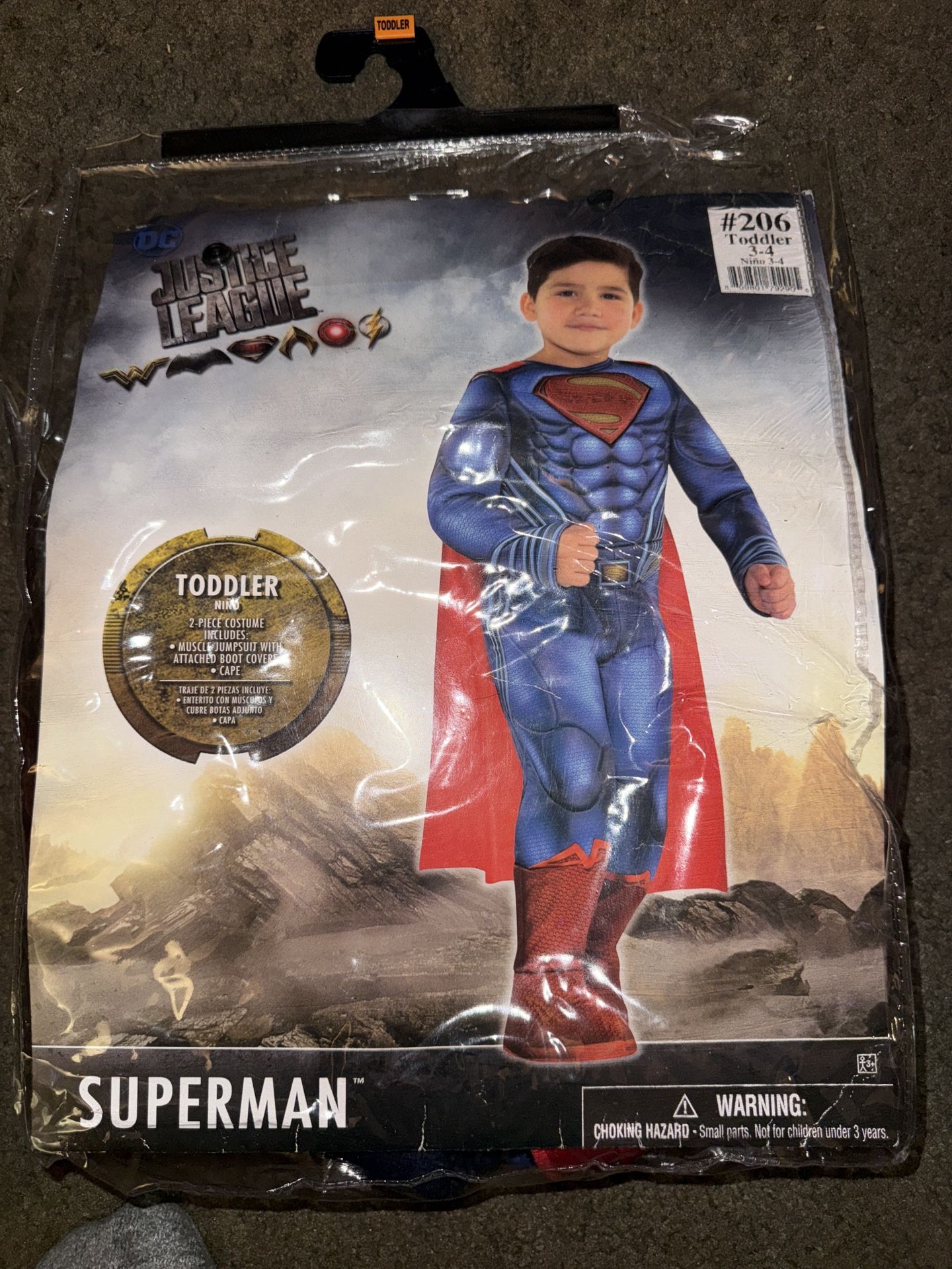 Toddler Superman Costume