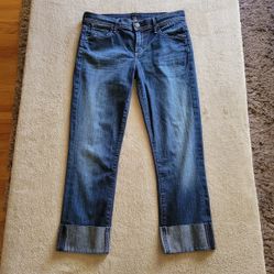 itizens of Humanity Dani Cropped Straight Leg size 27