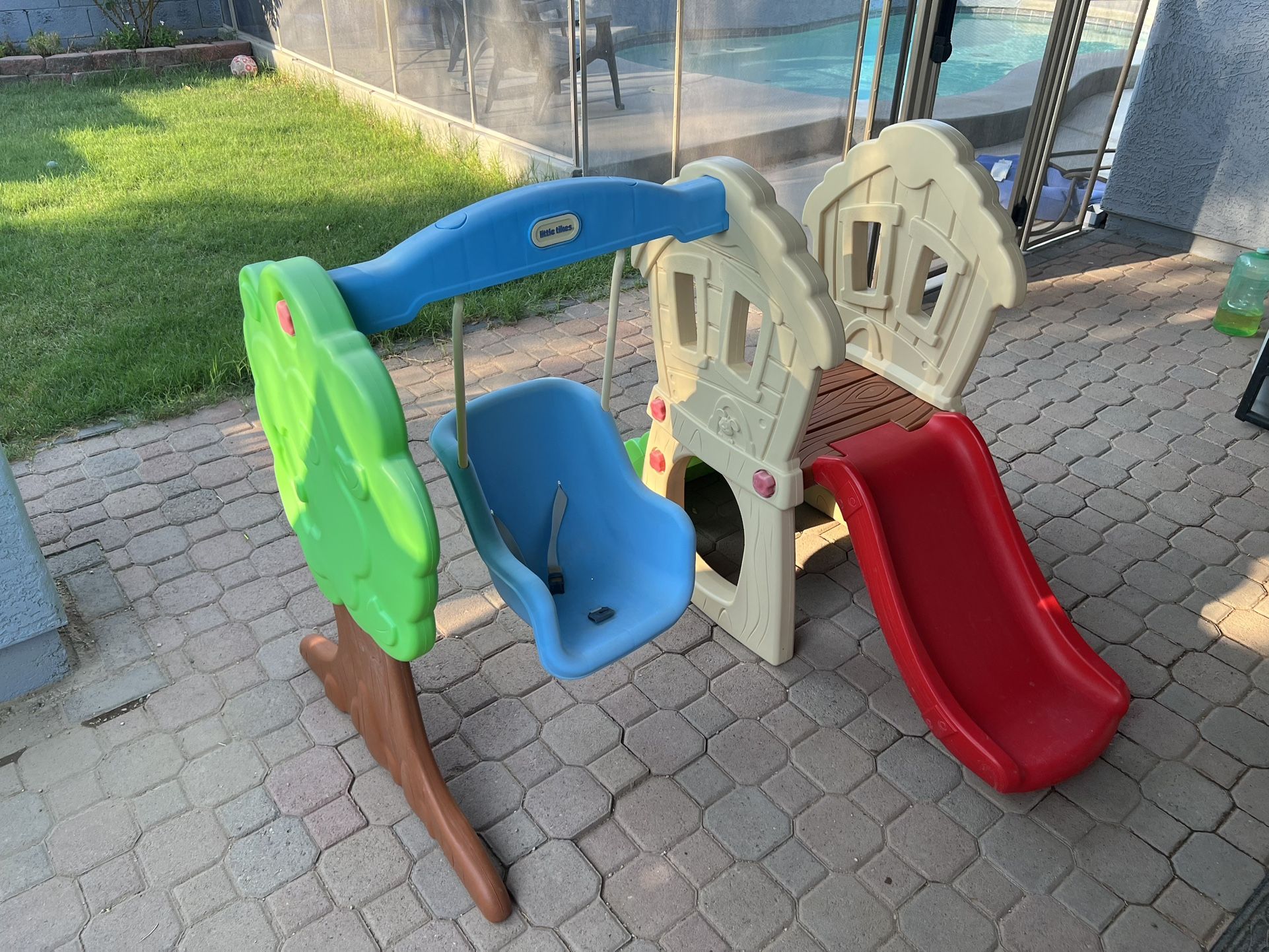 Little Tikes Slide and Swing