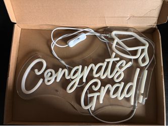 Graduation light up sign