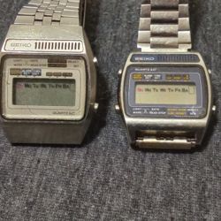 Two NON-WORKING Seiko Watches
