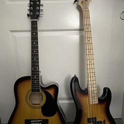 Guitar And Bass And Amp For Sale 