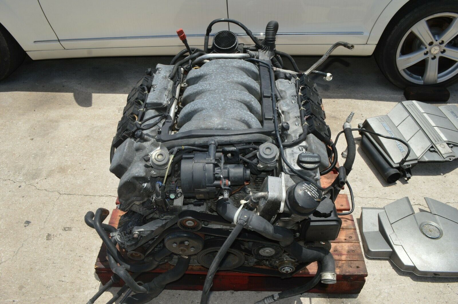 2001-2005 CLK55 AMG M113 ENGINE 5.5L V8 & TRANSMISSION COMPLETE SWAP