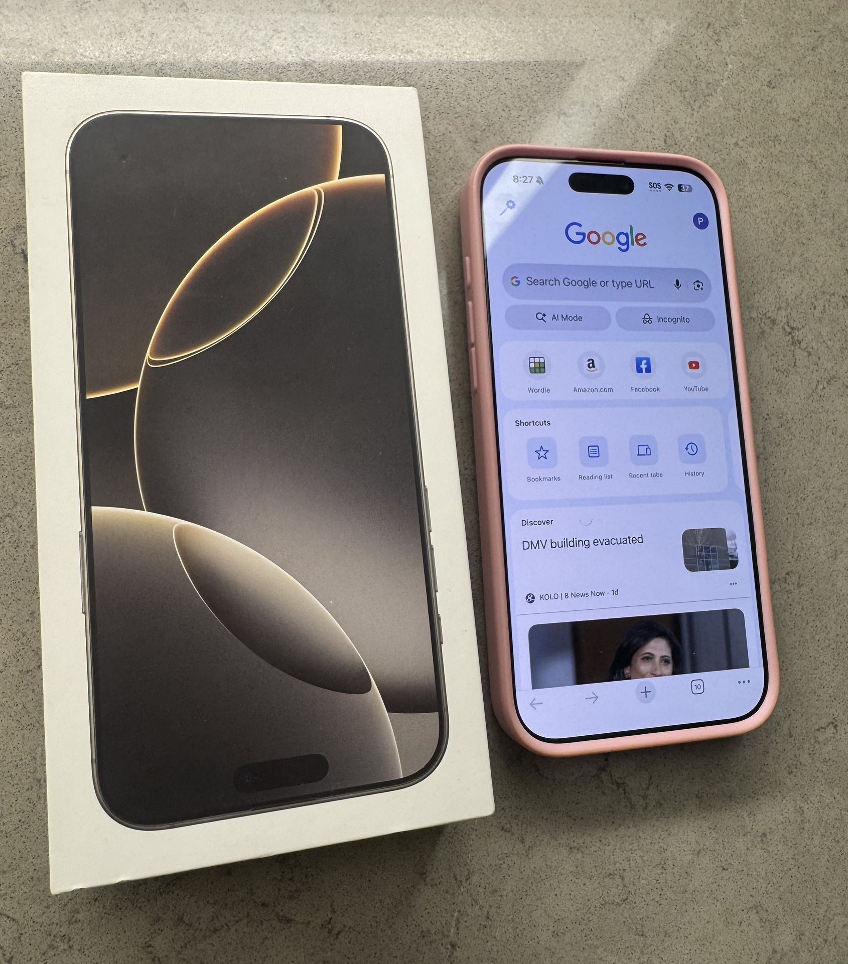 Apple IPHONE 16 PRO MAX 256GB (T-Mobile) In Excellent Condition!