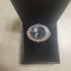 Vintage Signed Sterling Silver Ring. Weight Is 11.3 Grams 