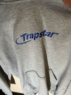 Mens trapstar hoodie sweater grey