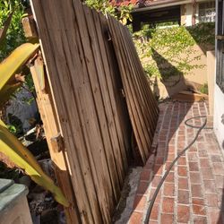 5 Paneles de Cerca usados en Buenas Condiciones 