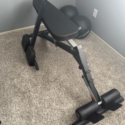Workout Bench W/ Leg Attachment 