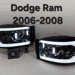 Dodge Ram 2006-2008 Headlights 