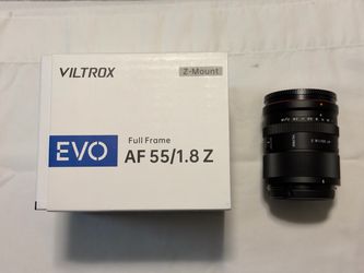 Viltrox EVO AF 55/1.8 Z Full Frame Lens