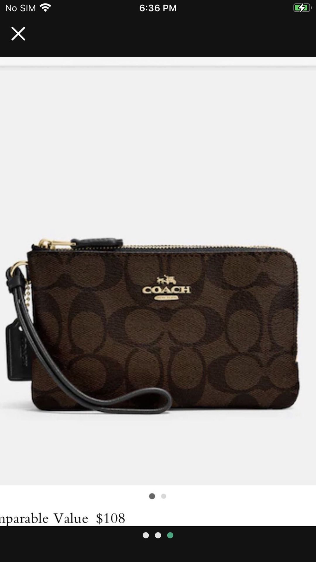 Coach Wallet New Original