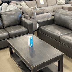 Brand New Leather Sofa And Love Seat