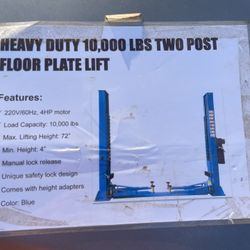 Two Post Lift 2000