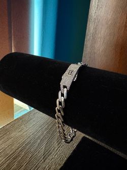 Men’s .925 Sterling Silver Double Cuban Link Bracelet – 8” 7mm