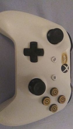 Custom Microsoft Xbox One controller with bullet buttons