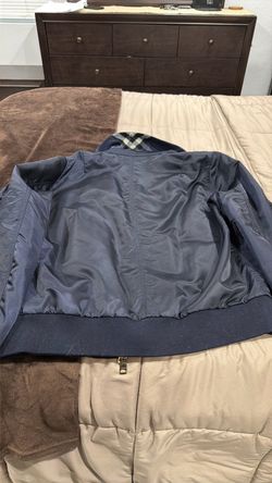 Burberry bomber jacket size XL