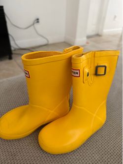 Hunter rain boots