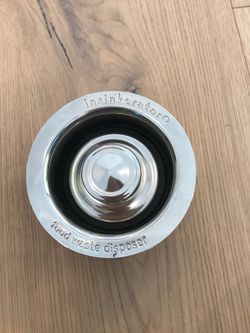 Sink flange and stopper