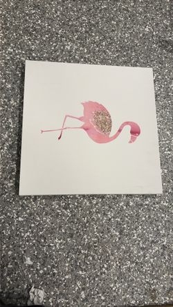 Flamingo Canvas Painting, Give Me The Best Price You Got