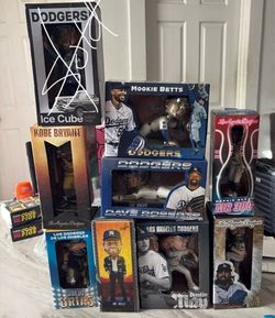 LA Dodgers Bobblehead Collection Lot of 8