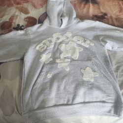 Sp5der Beluga Hoodie Grey