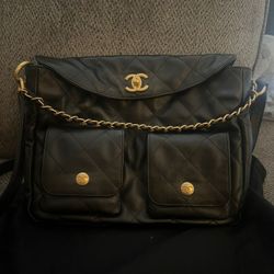 Chanel Supple Twins Hobo Bag