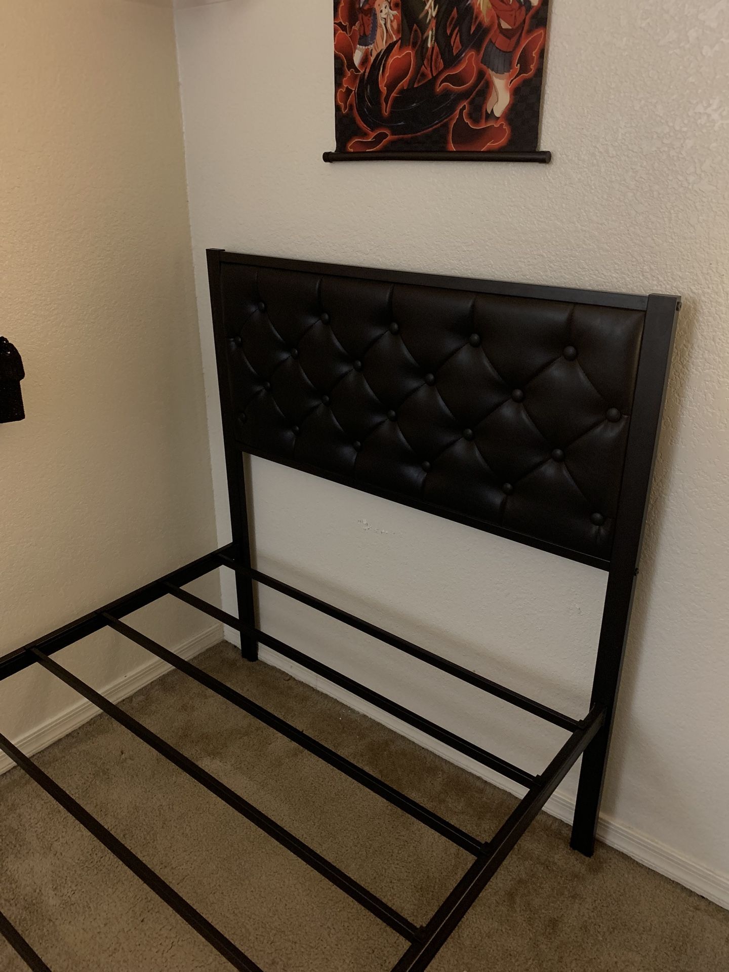 Twin Bed frame With Headboard 