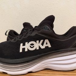 Hoka Bondi 8 Wide Athletic Shoes size 9D