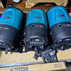 3 Tennant Backpack Vacuums