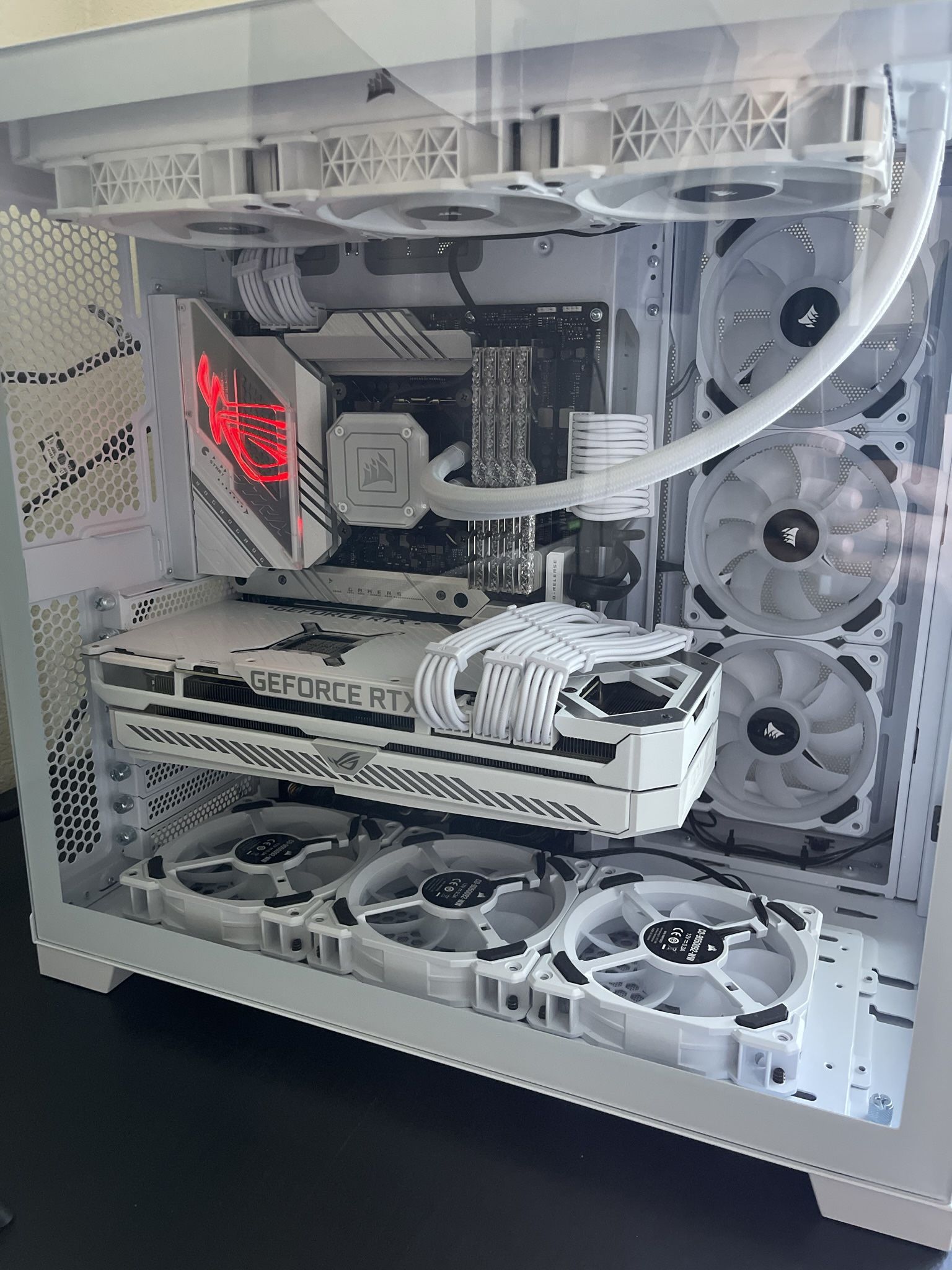 ASUS ROG 3090 White PC BUILD