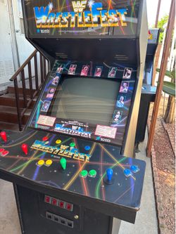 Wwf wrestlefest arcade game
