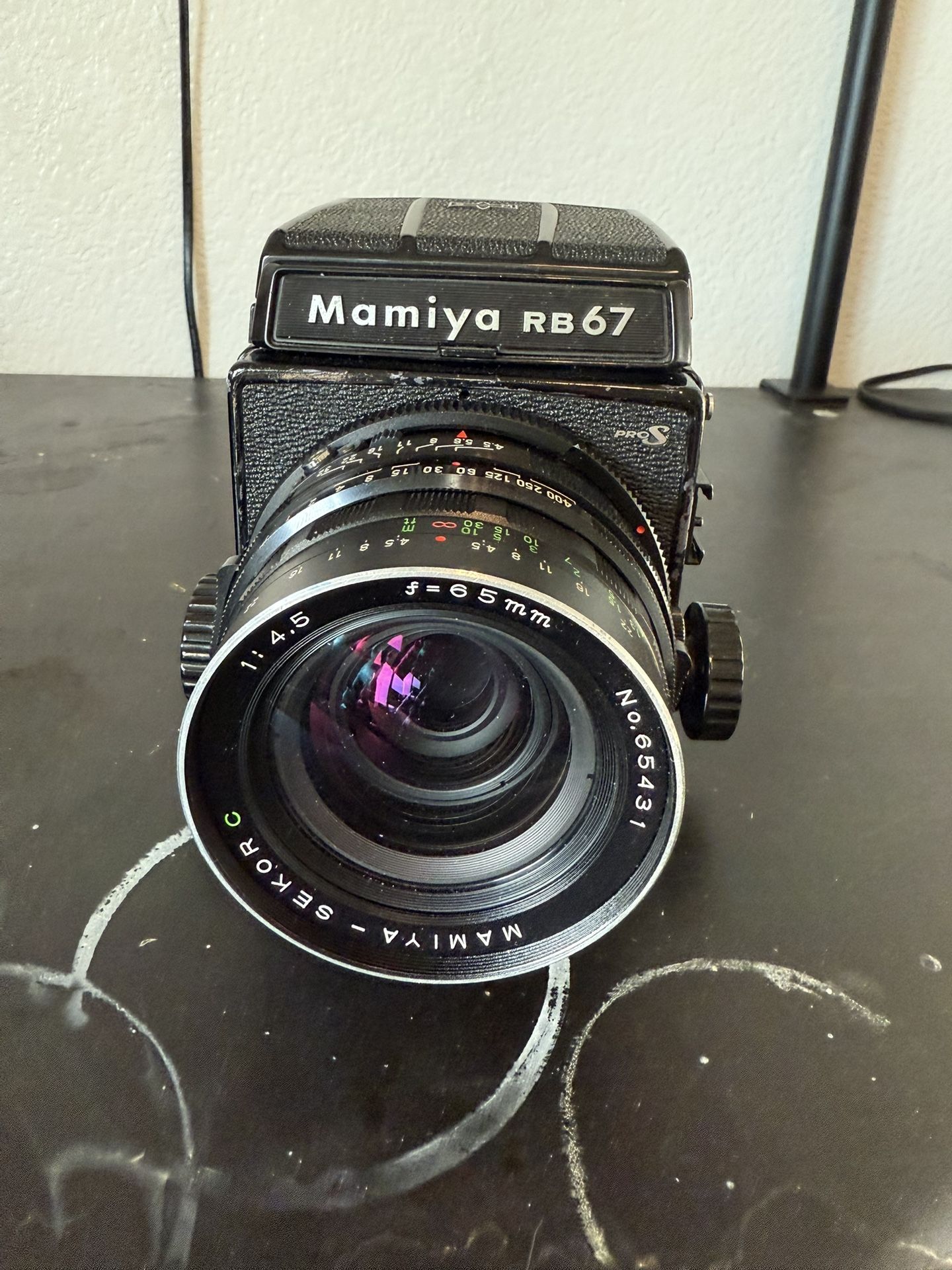 Mamiya RB67 Medium Format Camera With Lenses