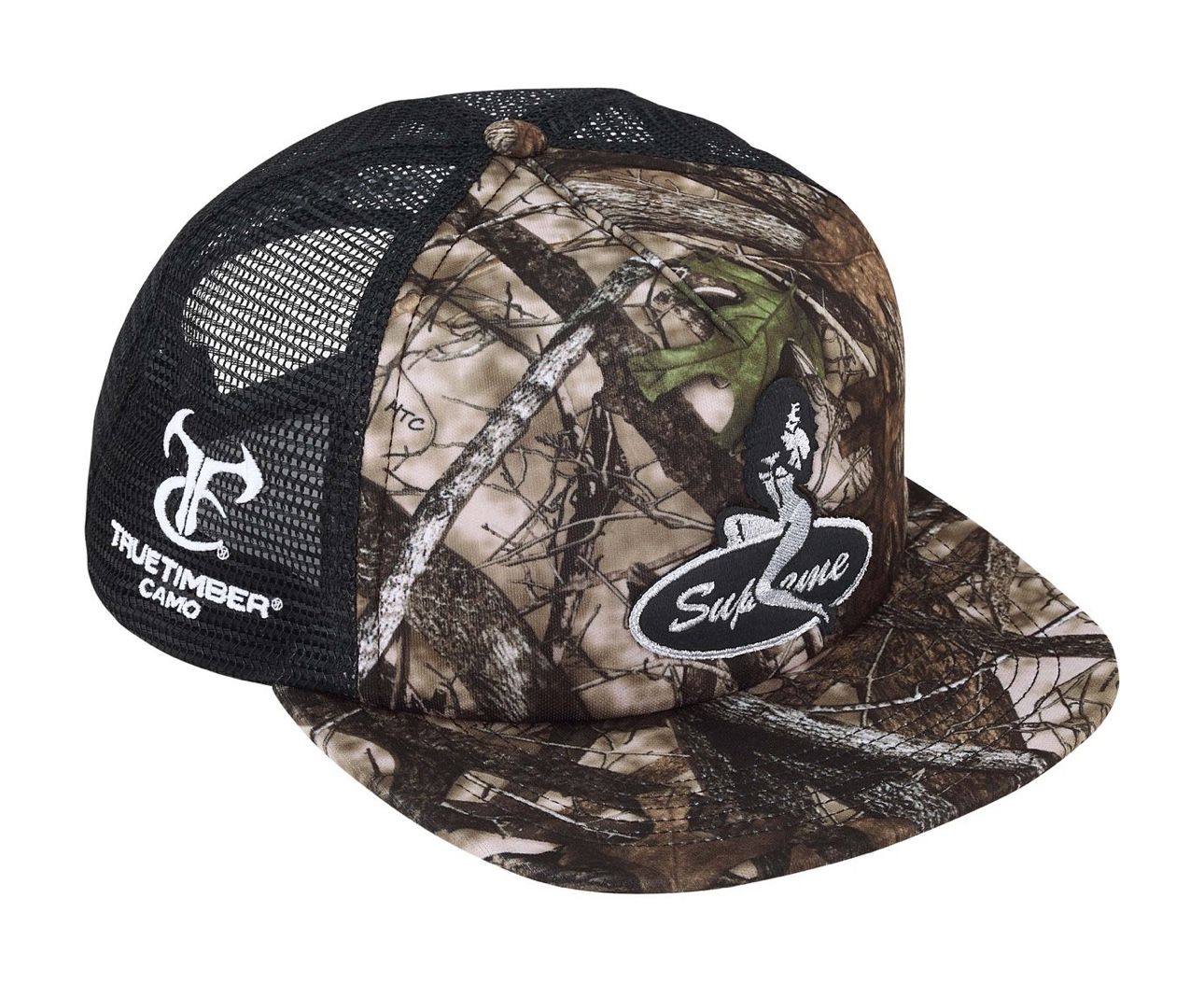 Supreme 5 Panel Camo Hat