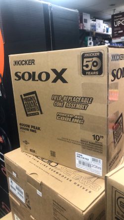 Kicker SoloX 10 on sale today for 599.99