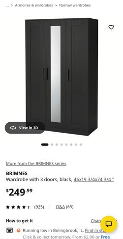 Brimnes (Ikea) wardrobe