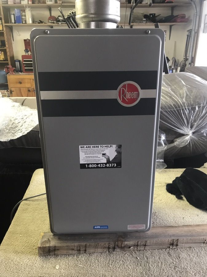 Rheem RTG-64DVN Natural Gas Tankless Water Heater