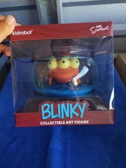 The Simpsons Blinky Collectinle Art Figure