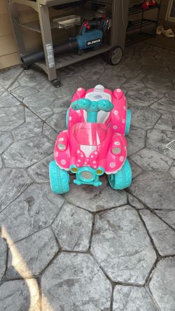 Electric Minnie mouse car