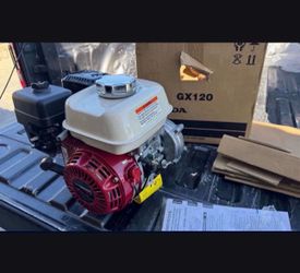 HONDA GX120-HX2 6 TO 1 GEAR REDUCTION 4 HP ENGINE