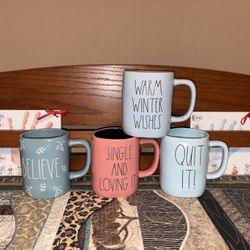 Rae Dunn CLEARANCE Mugs, 5 Pics