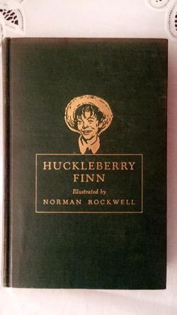 Huckleberry Finn by mark twain illustrated by Norman Rockwell