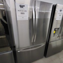 ONLY $1299 LG 27 Cu Ft Smart Counter Depth MAX French Door Refrigerator w/ Internal Water Dispenser