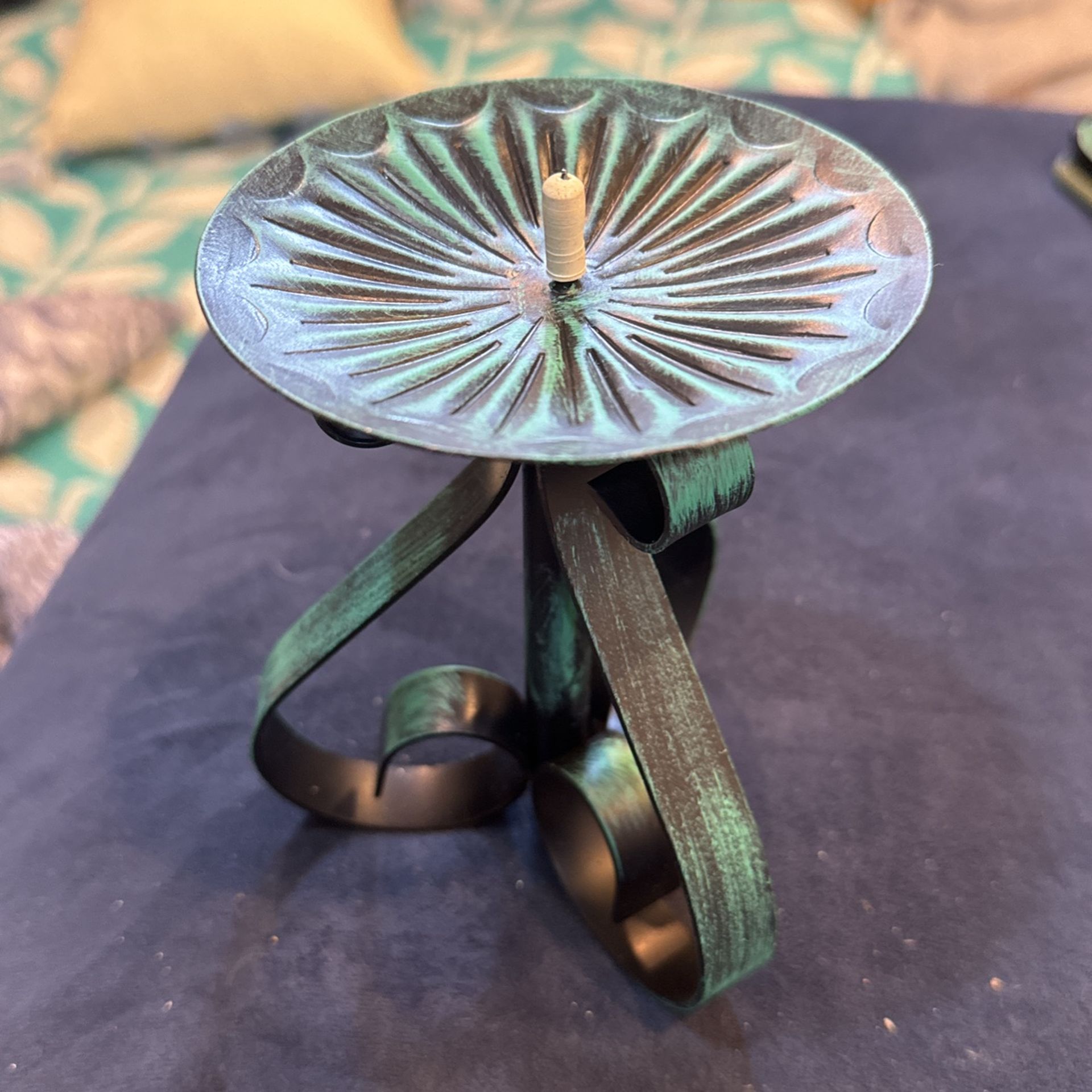 Wrought iron Candle Holder