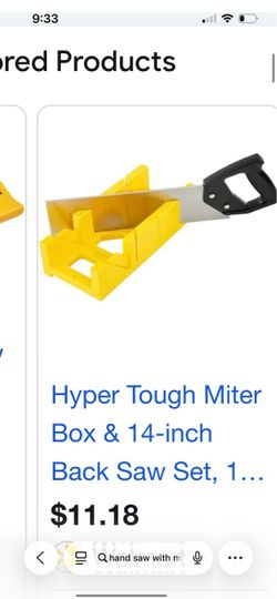 Saw with box