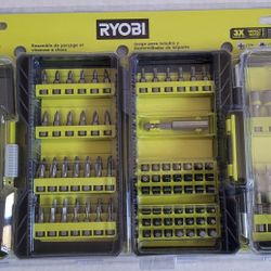 Ryobi 120 PIECE DRILL IMPACT RATED DRIVE KIT $100 Value